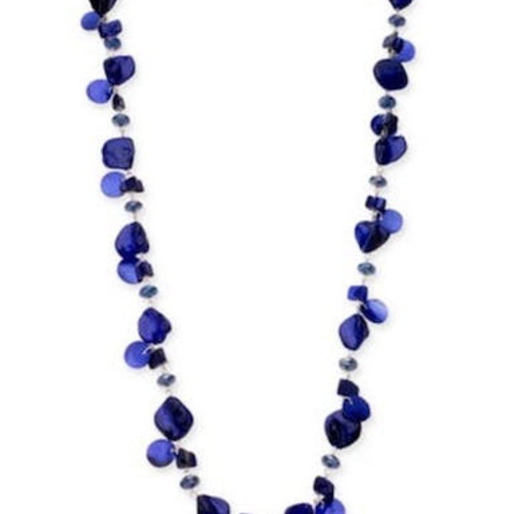 Style and Co Shell Rope Long Necklace - Picture 4 of 5